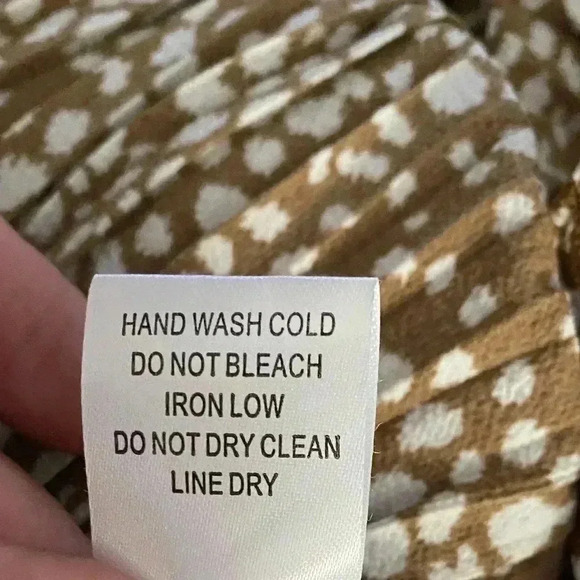 🆕Alice Blue Boho Mid High Waist Pleated Skirt XL🆕 - Picture 9 of 10